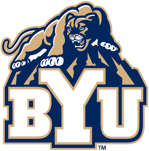 Brigham Young Cougars 1999-2004 Secondary Logo diy iron on heat transfer